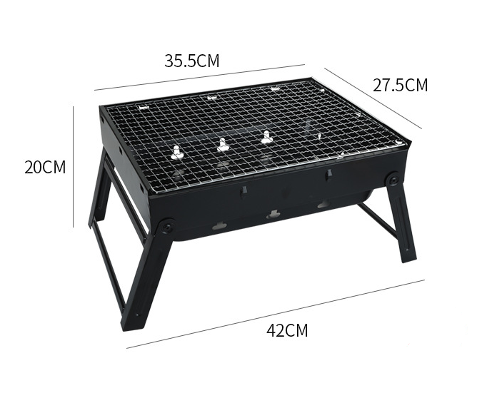 Stainless Steel Folding Barbecue Grill
