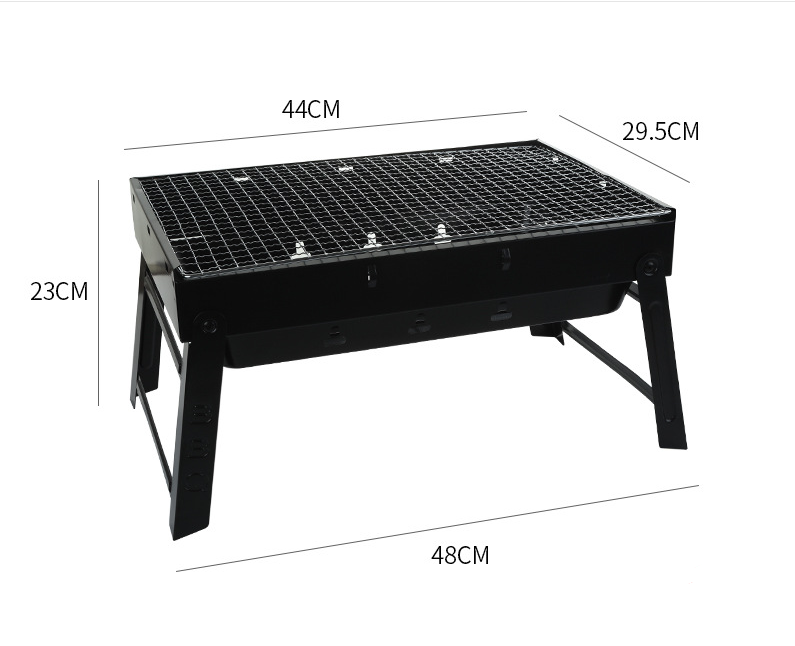 Stainless Steel Folding Barbecue Grill
